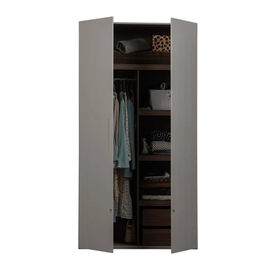 Sale Woood RENS Armoire en bois H210cm