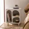 Online Drawer RICHIE Table de chevet 3 niches en bois