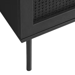 Outlet No name RINTO Buffet 3 portes en bois et métal L140cm