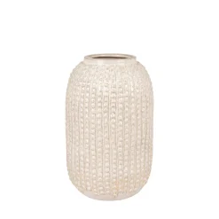 Discount House Nordic RIVAS Vase en grès H25,5cm
