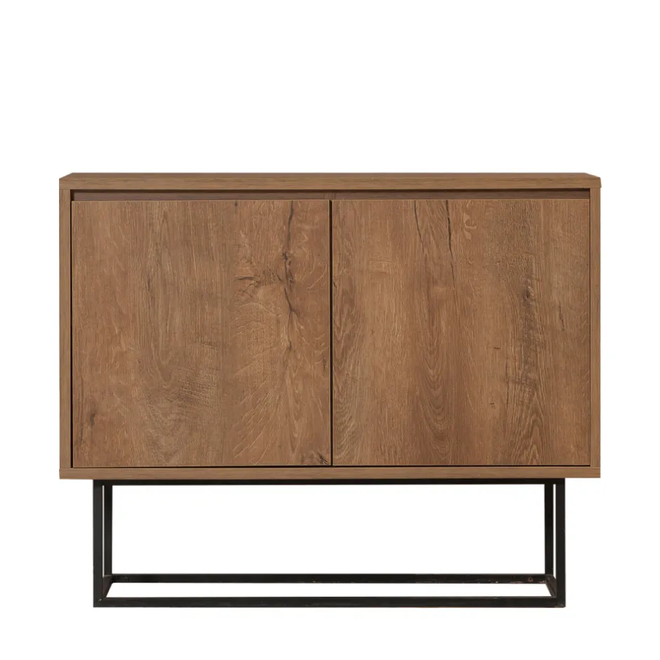 Drawer ROA Buffet 2 portes en bois et métal L90cm