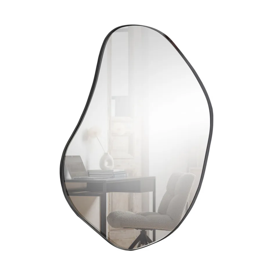 Discount Woood ROMEE Miroir de forme organique 100x70cm