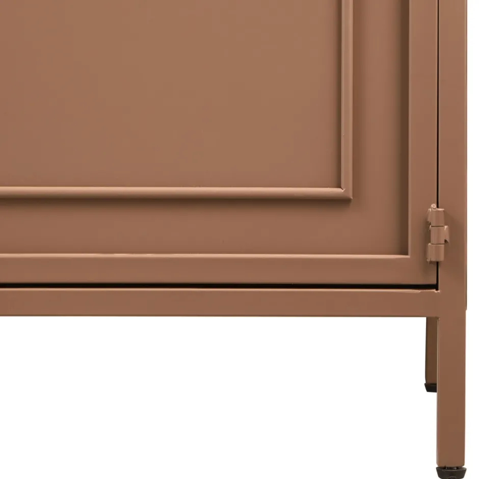 Woood RONJA Vaisselier 2 portes en verre et métal H189cm