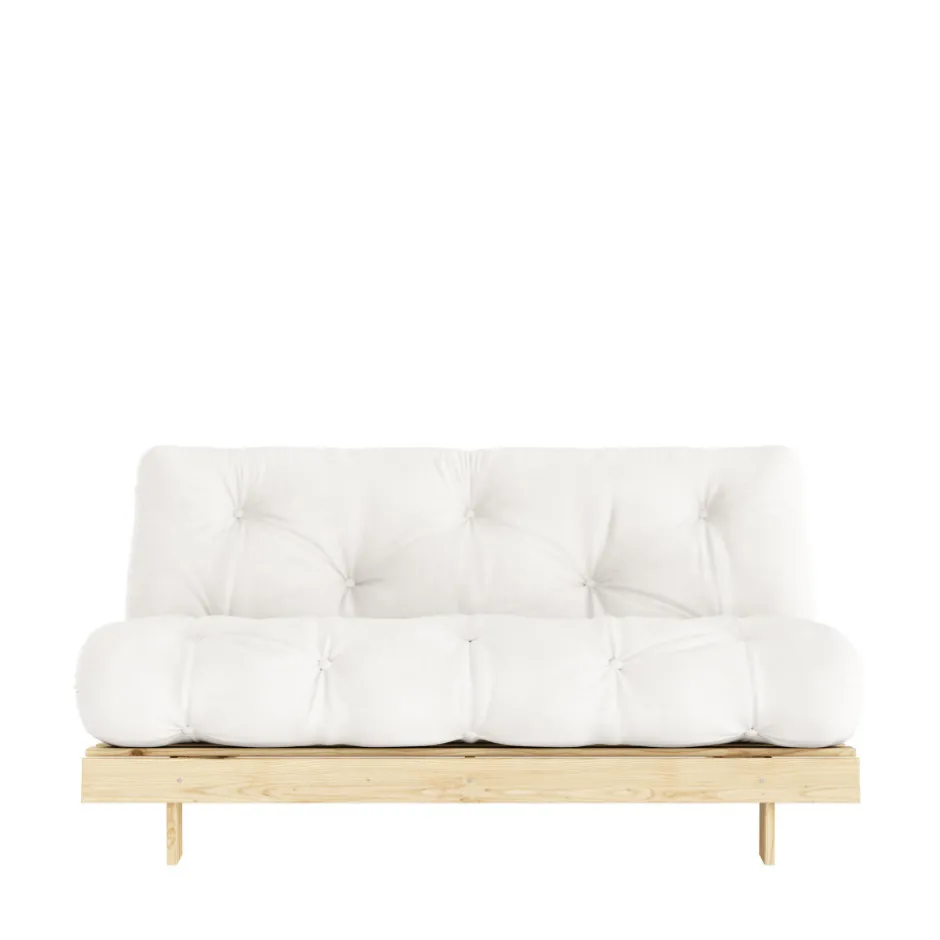 Online Karup Design ROOTS Canapé convertible 160x200cm en bois naturel et tissu