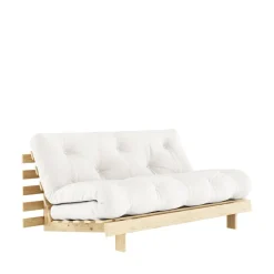 Online Karup Design ROOTS Canapé convertible 160x200cm en bois naturel et tissu