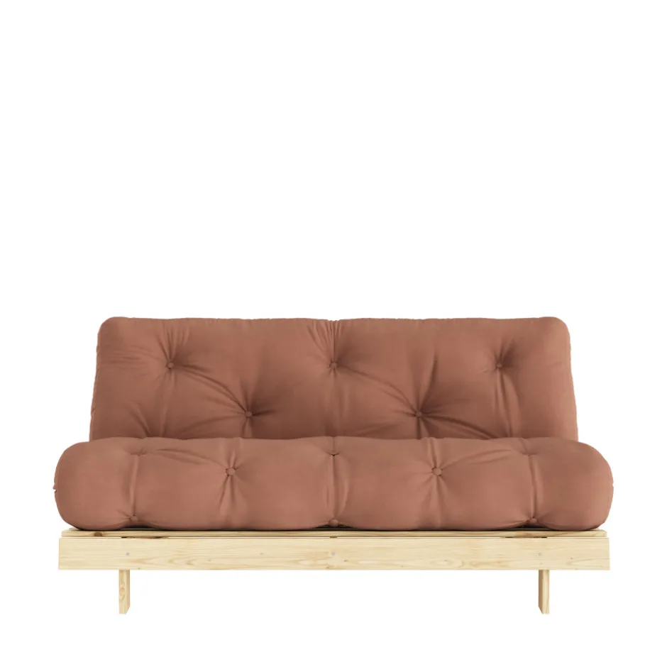 Online Karup Design ROOTS Canapé convertible 160x200cm en bois naturel et tissu