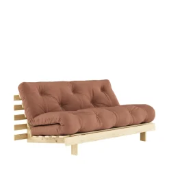 Online Karup Design ROOTS Canapé convertible 160x200cm en bois naturel et tissu