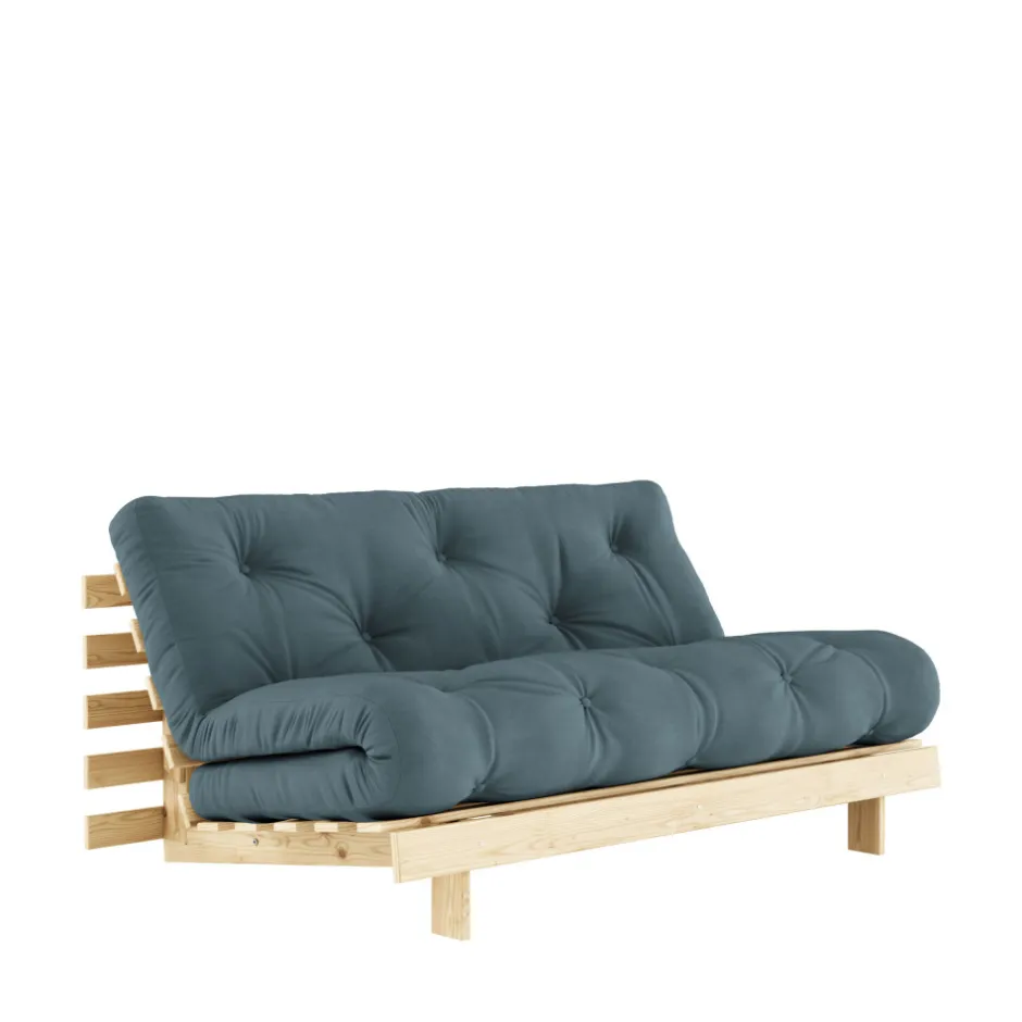 Online Karup Design ROOTS Canapé convertible 160x200cm en bois naturel et tissu