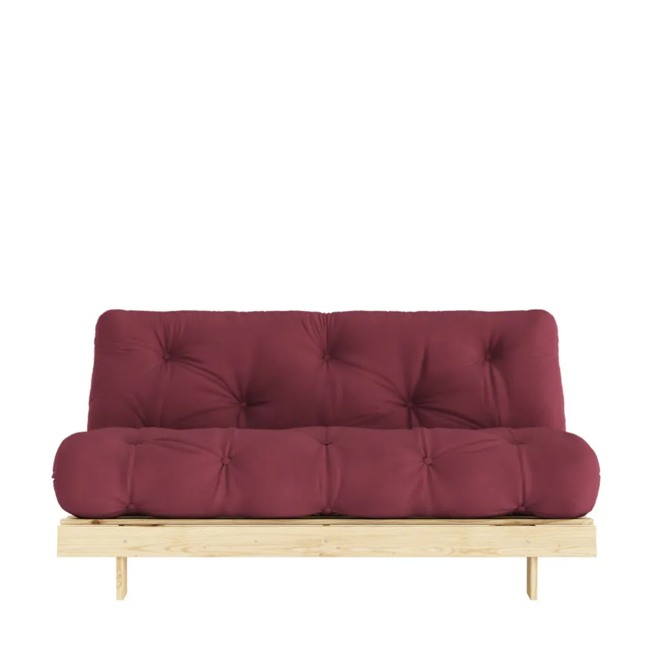 Online Karup Design ROOTS Canapé convertible 160x200cm en bois naturel et tissu