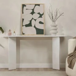 Sale Drawer SAM Console ovale en bois L150cm