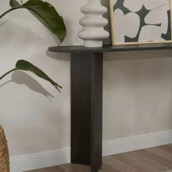 Sale Drawer SAM Console ovale en bois L150cm