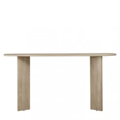 Online Drawer SAM Console ovale en effet travertin L150cm