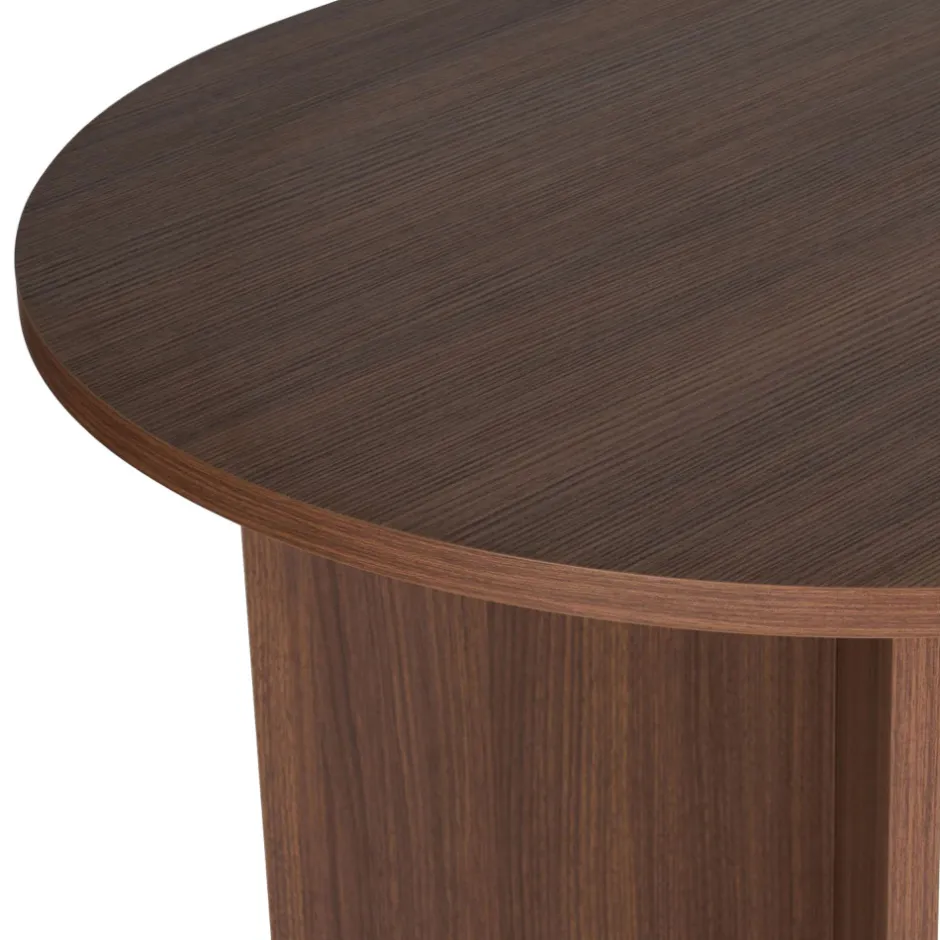 Clearance Drawer SAM Table à manger 8 personnes ovale en bois