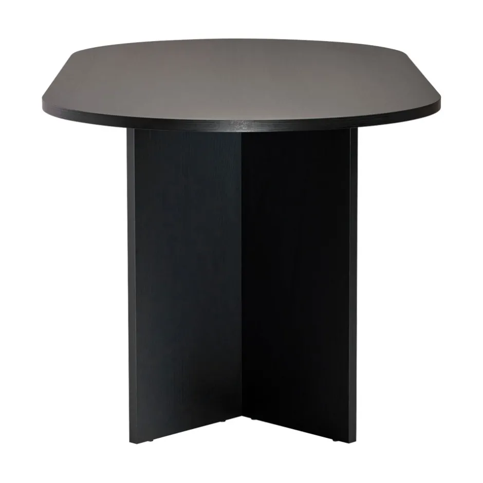 Clearance Drawer SAM Table à manger 8 personnes ovale en bois