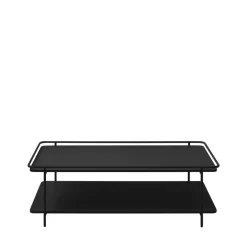 Online Drawer SARANDA Table basse 2 plateaux en métal