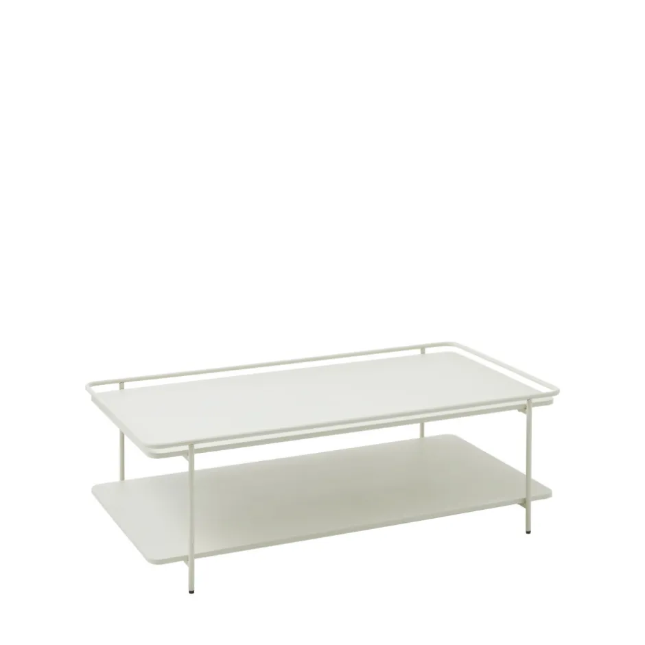 Online Drawer SARANDA Table basse 2 plateaux en métal