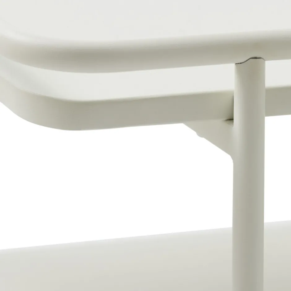 Online Drawer SARANDA Table basse 2 plateaux en métal