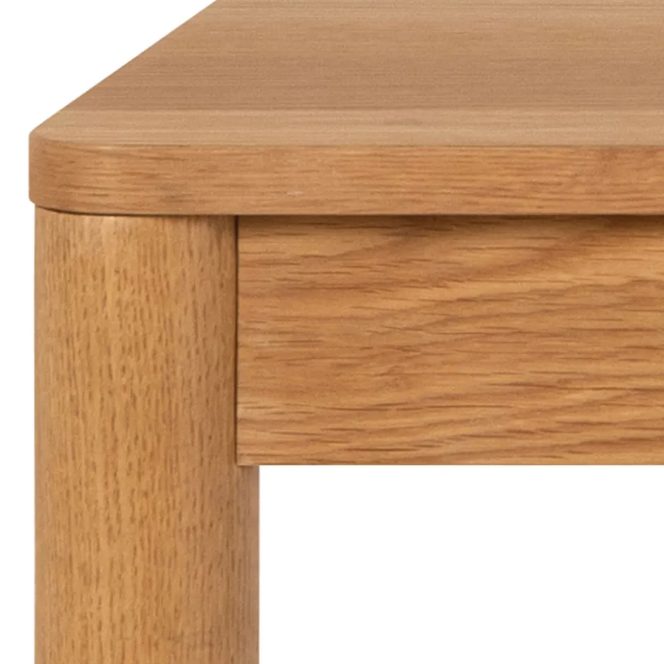 New Drawer SAVACOU Table à manger extensible 8 à 12 personnes en bois 200-300x100cm