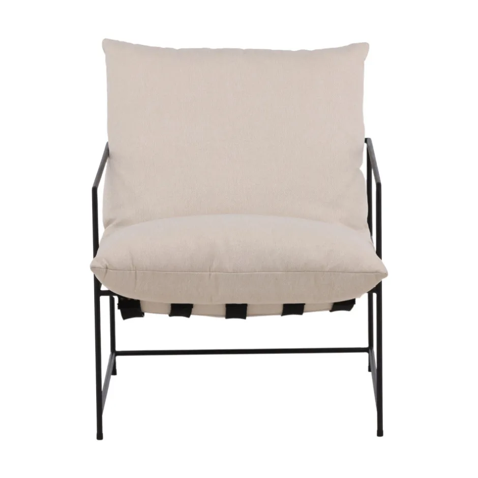 Clearance Venture Home SEDALIA Fauteuil en tissu et métal