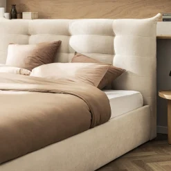 New Drawer SERENITA Lit coffre en tissu 140x190cm