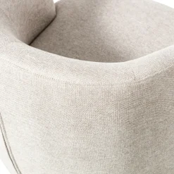 Best Woood SERRA Fauteuil pivotant design en tissu