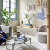 New Vtwonen SETTLE DOWN Meuble TV 2 portes, 2 tiroirs en bois L200cm