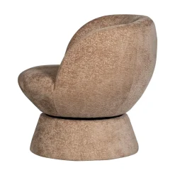Online Woood SHUFFLE Fauteuil pivotant en tissu