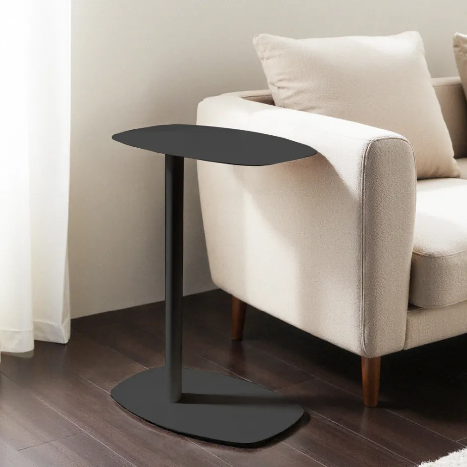 Online Drawer SIDY Table d'appoint en métal H66cm