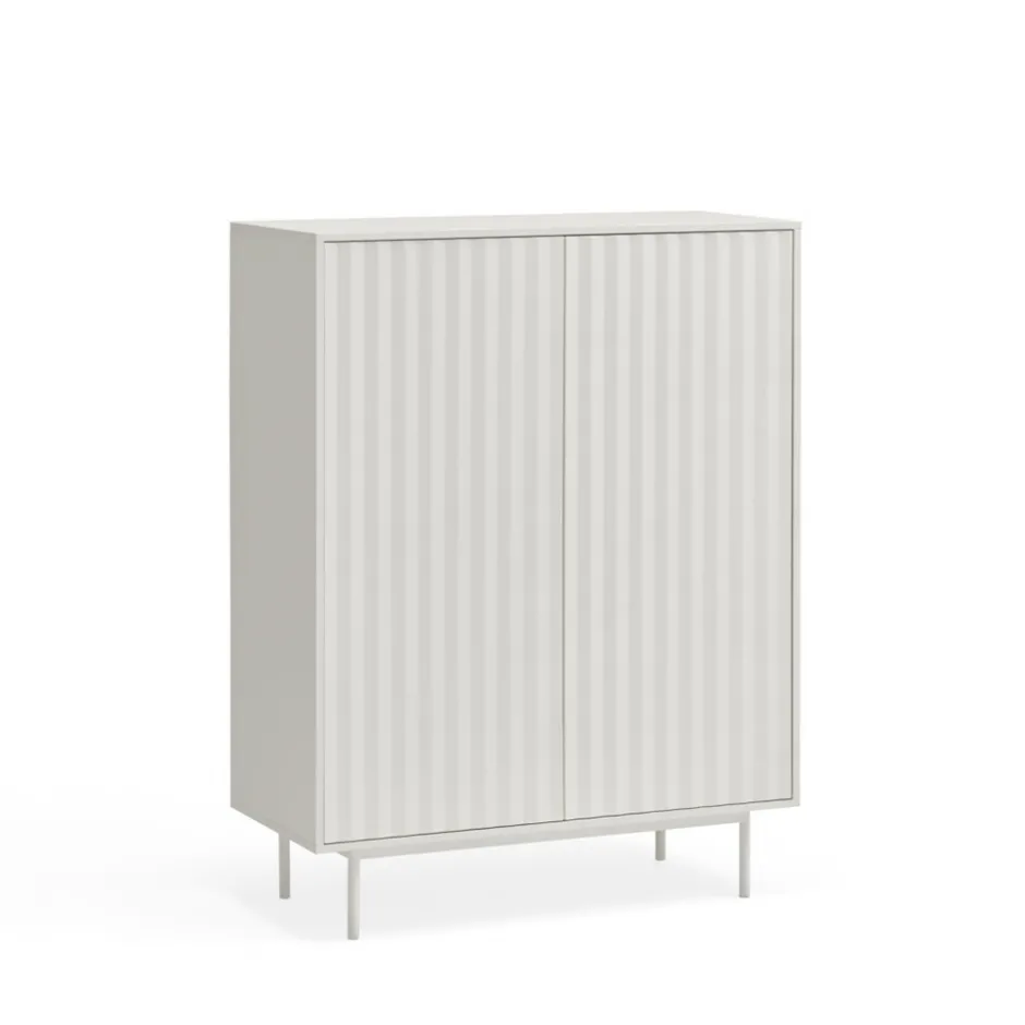 Hot Teulat SIERRA Buffet haut en bois 2 portes 2 tiroirs