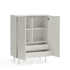 Hot Teulat SIERRA Buffet haut en bois 2 portes 2 tiroirs