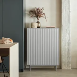 Hot Teulat SIERRA Buffet haut en bois 2 portes 2 tiroirs
