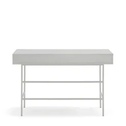 Hot Teulat SIERRA Bureau 2 tiroirs en bois et métal L120cm