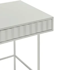 Hot Teulat SIERRA Bureau 2 tiroirs en bois et métal L120cm