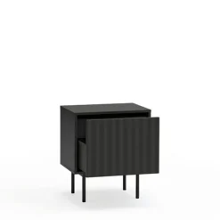 Sale Teulat SIERRA Table de chevet 1 porte 2 tiroirs en bois