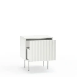 Sale Teulat SIERRA Table de chevet 1 porte 2 tiroirs en bois