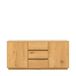 New Drawer SINCE Buffet 2 portes, 3 tiroirs en bois L180cm
