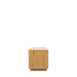 Clearance Drawer SINCE Meuble tv 2 tiroirs, 2 niches en bois L180cm