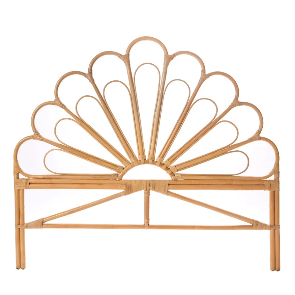 Sale Drawer SINGARAJA Tête de lit design en rotin 160cm