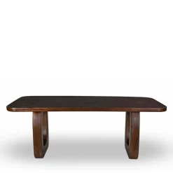 Online Drawer SINJAI Table à manger 8 personnes en bois massif