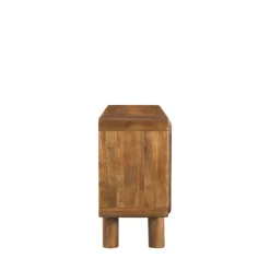 Online Drawer SIRA Buffet 4 portes en bois massif L160cm