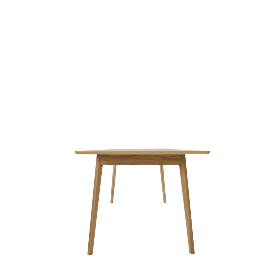 Clearance Drawer SKOLL Table à manger extensible 4 à 8 personnes 150-200x80cm