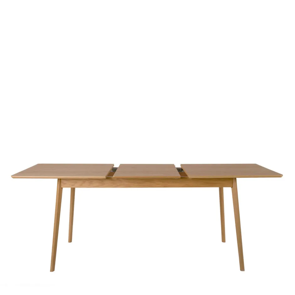 Clearance Drawer SKOLL Table à manger extensible 4 à 8 personnes 150-200x80cm