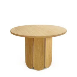 Discount Woodman SOFT Table à manger 4 personnes ronde en bois