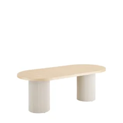 Sale House Nordic SOLVA Table à manger 10 personnes ovale en bois