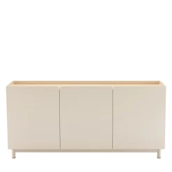 Hot Drawer STANLEY Buffet 3 portes en bois et métal L160cm