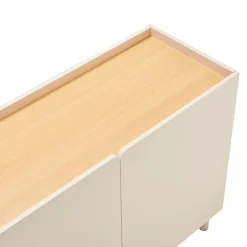 Hot Drawer STANLEY Buffet 3 portes en bois et métal L160cm