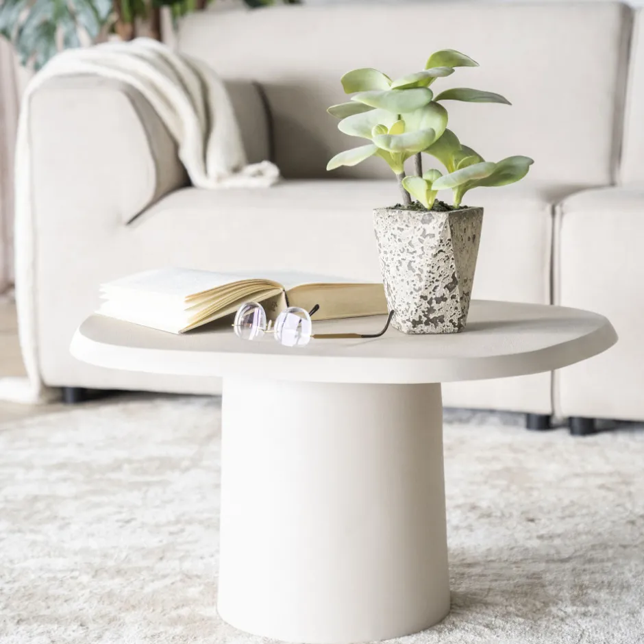 Clearance By-Boo STEN Table basse en aluminium 57x71cm