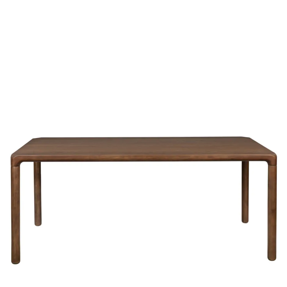 Sale Zuiver STORM Table à manger 8 personnes aux bords arrondis en bois
