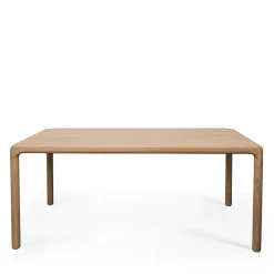 New Zuiver STORM Table à manger 10 personnes aux bords arrondis en bois