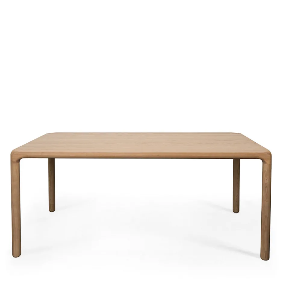 New Zuiver STORM Table à manger 10 personnes aux bords arrondis en bois